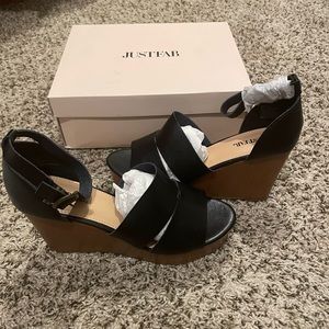Brand New Justfab wedges